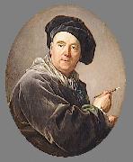 Louis Michel van Loo Portrait of Carle van Loo Germany oil painting artist
